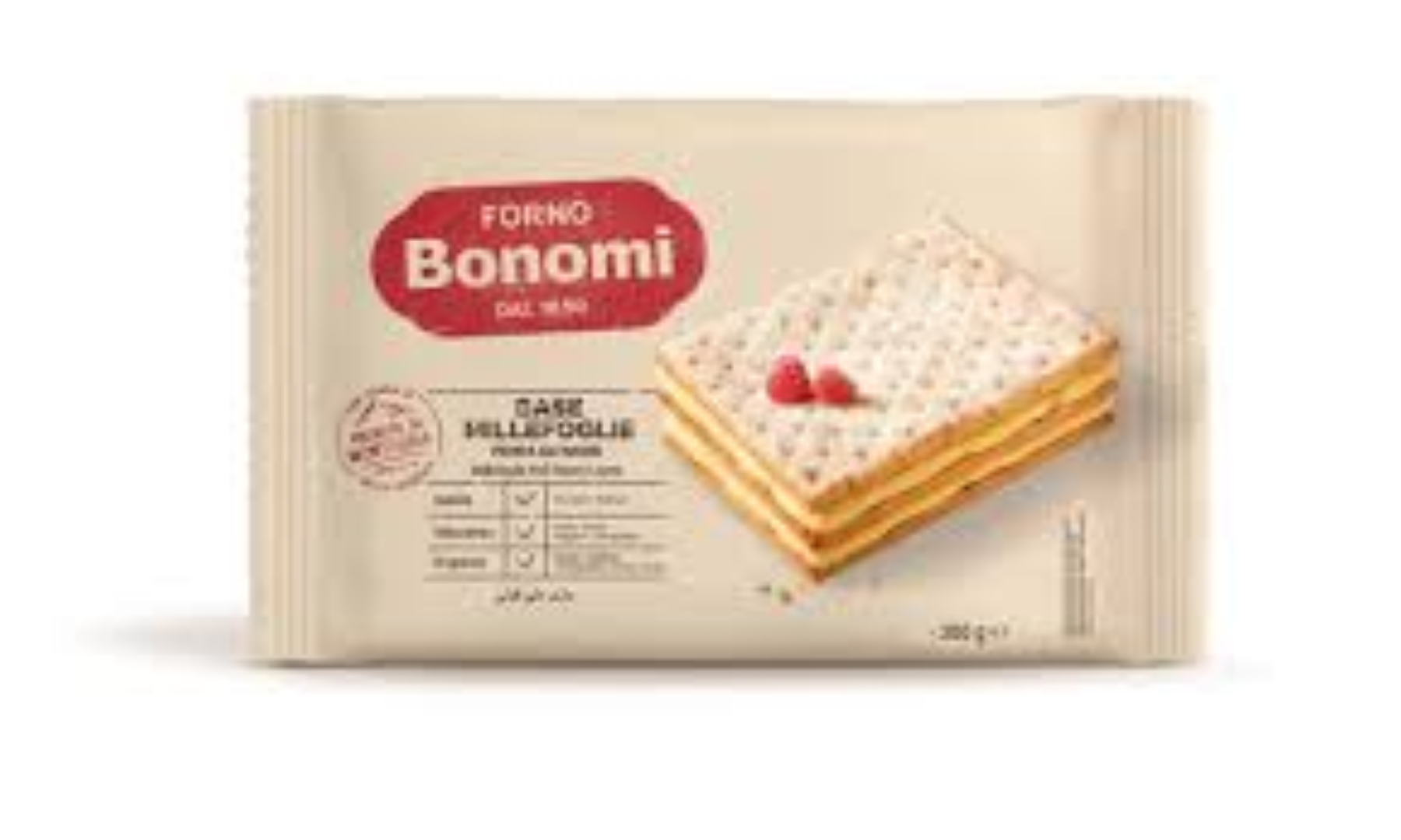 BONOMI MILLIFOGLIE PASTRY LAYERS 300G